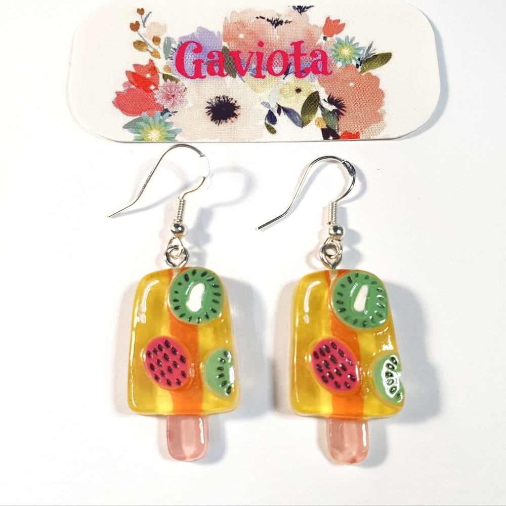 Ice Cream Resin Earings